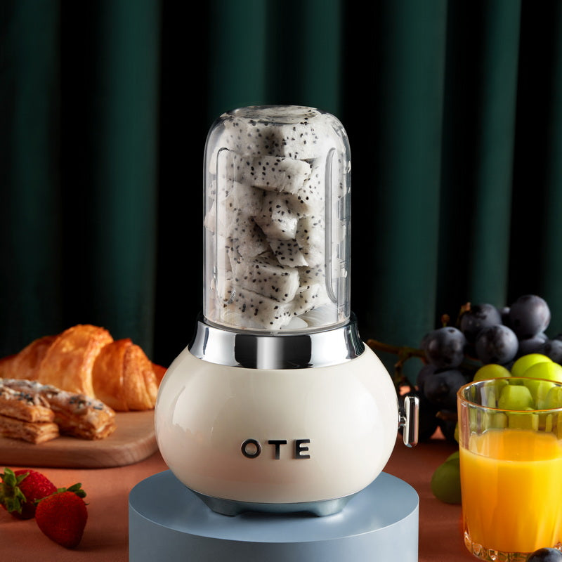 Ote smoothie maker блендер, ретро кухня малък стъклен блендер за шейкове и smoothies, с 400ml стъкло