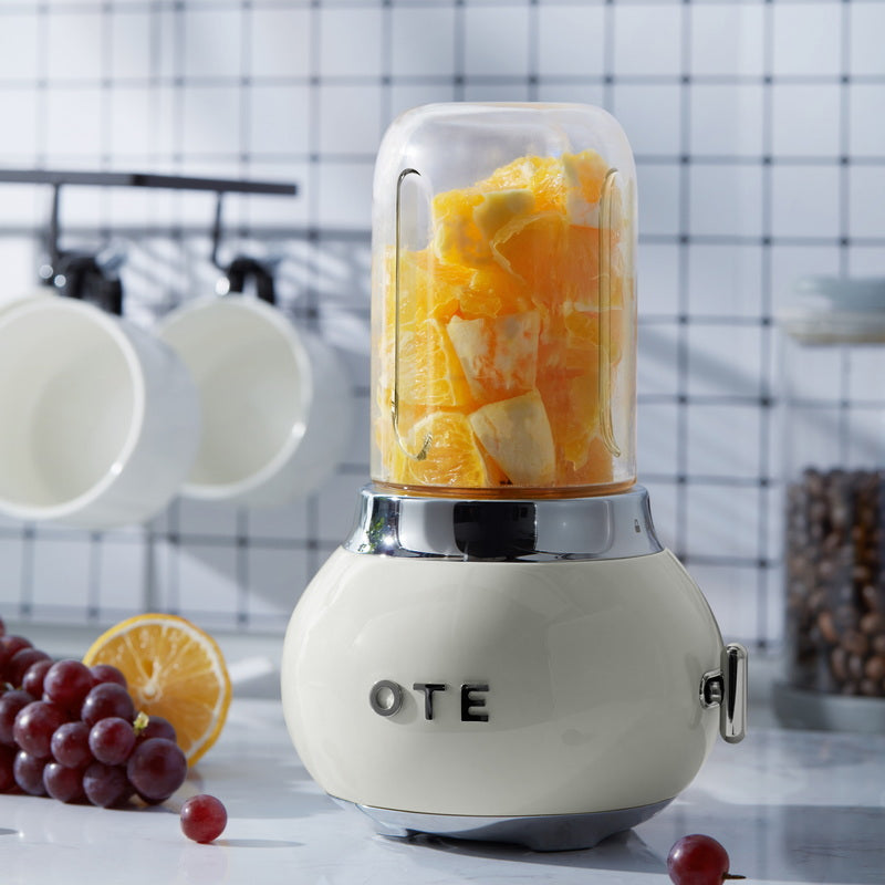 Ote smoothie maker блендер, ретро кухня малък стъклен блендер за шейкове и smoothies, с 400ml стъкло